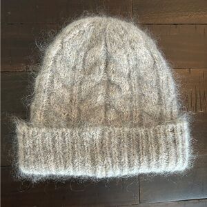 Cozy Knit Mohair Beanie